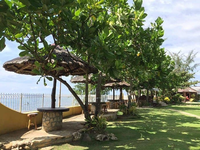 Baluarte de Argao seating area