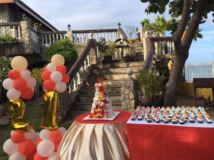 Garden venue at Baluarte de Argao